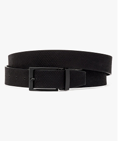 ceinture monochrome texturee noir ceintures et bretelles7904501_1