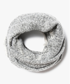 snood tricote en maille chinee gris7907401_2
