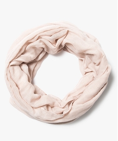 foulard snood paillete beige7911801_1