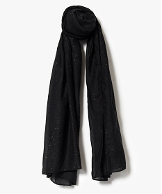 foulard rectange a paillettes noir7912901_1