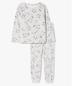 GEMO Pyjama 2 pièces motifs lapins Imprimé
