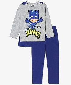 pyjama 2 pieces garcon avec motifs super cat - pjmasks gris7922001_1