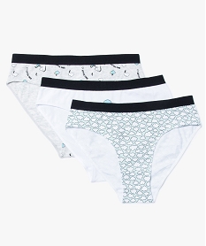 GEMO Lot de slips motifs dinosaures Multicolore
