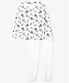 GEMO Ensemble de pyjama polaire Imprimé