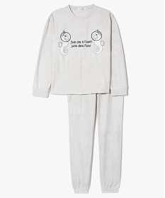 GEMO Ensemble de pyjama motifs hippocampes Imprimé