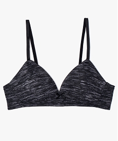 GEMO Soutien-gorge fille paddé en microfibre à fines bretelles Gris