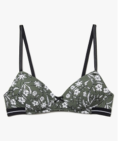 GEMO Soutien-gorge à motifs sans armatures avec bonnets rembourrés Imprimé