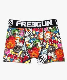 GEMO Boxer multicolore Freegun kaki fonce