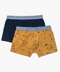 lot de boxer coton assortis avec ceinture chinee imprime7933201_1