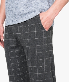 pantalon de pyjama homme en jersey a taille elastique imprime7938201_2