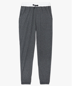 pantalon de pyjama homme en jersey a taille elastique gris7938301_4