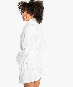 robe de chambre douce avec motifs etoiles pailletees imprime pyjamas ensembles vestes7941401_3