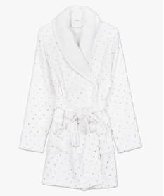 robe de chambre douce avec motifs etoiles pailletees imprime pyjamas ensembles vestes7941401_4