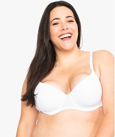 soutien-gorge avec bonnets moules en microfibre blanc7952401_1