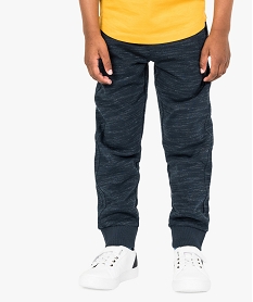 GEMO Pantalon de jogging molletonné Bleu