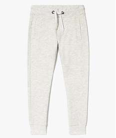 GEMO Pantalon de jogging molletonné Gris