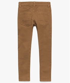 pantalon garcon 5 poches twill stretch beige7961901_2