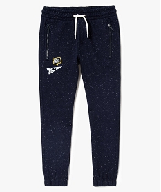 GEMO Pantalon de jogging molletonné Bleu