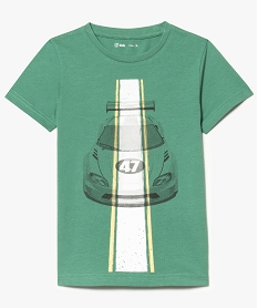 GEMO Tee-shirt à manches courtes avec motifs vert standard