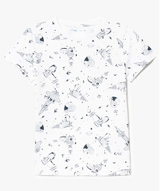 GEMO Tee-shirt à manches courtes avec motifs Multicolore