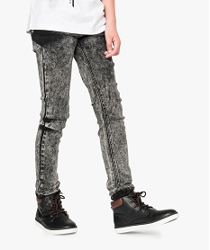 GEMO Jean skinny bleach Bleu