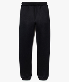 pantalon de jogging bicolore en neoprene noir7978801_2