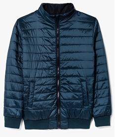 blouson matelasse reversible bleu7979501_2