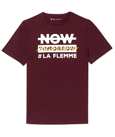 GEMO Tee-shirt imprimé à manches courtes 14381