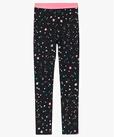 GEMO Leggings de sport avec motifs étoiles Multicolore