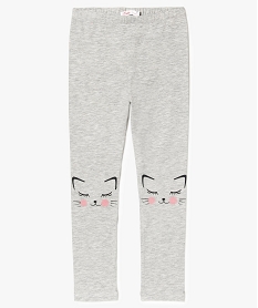 GEMO Legging à motifs Gris