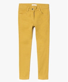 SANS GENRE BLACK PANTALON JAUNE MOUTARDE