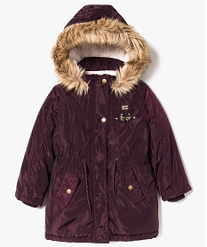 GEMO Parka à col  et doublure sherpa Rose