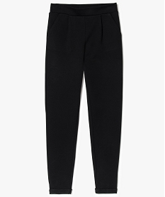 GEMO Pantalon carotte extensible noir standard