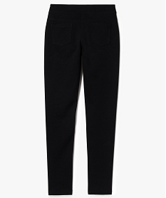 pantalon extensible a taille elastiquee noir8013601_3