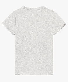 tee-shirt avec inscription coloree sur lavant gris8034001_2