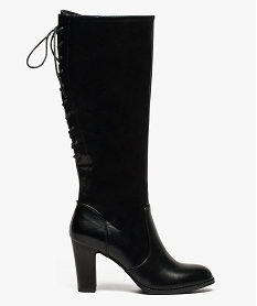 bottes a talon haut lacees a larriere noir8037701_1