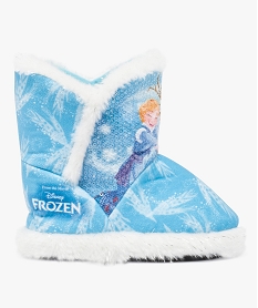 chaussons montants - disney la reine des neiges bleu8038001_1