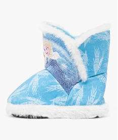 chaussons montants - disney la reine des neiges bleu8038001_3