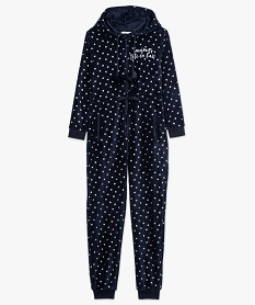 combinaison dinterieur en maille douce a motifs etoile imprime pyjamas ensembles vestes8044801_4