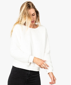 GEMO Sweat court Blanc