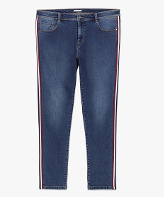jean slim a bandes laterales tricolores gris pantalons et jeans8056301_4