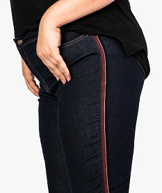 jean slim brut avec bandes sur les cotes noir pantalons et jeans8056901_2