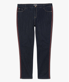 jean slim brut avec bandes sur les cotes noir pantalons et jeans8056901_4