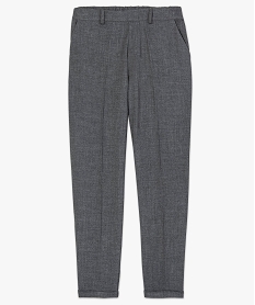 pantalon a pinces taille elastiquee gris8057201_4