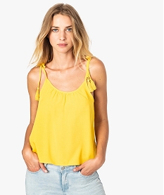 HOMEWEAR ROUGE TEE-SHIRT CITRON