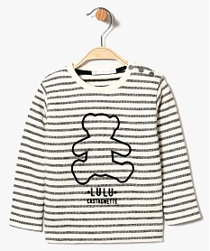 LING.BAS BLANC TEE-SHIRT ECRU