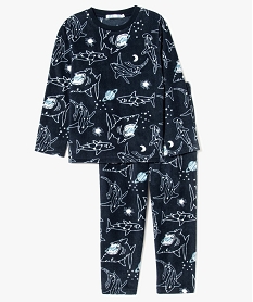 ensemble de pyjama motifs requins imprime8073601_1