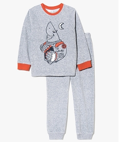 pyjama 2 pieces garcon avec motif requin gris8073701_1