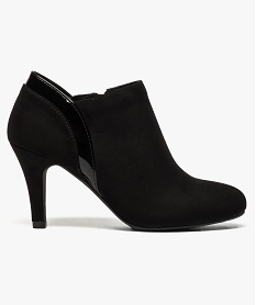 GEMO Low-boots femme à talon haut noir standard