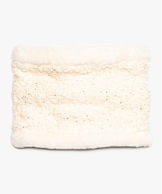 GEMO Echarpe snood avec doublure Beige